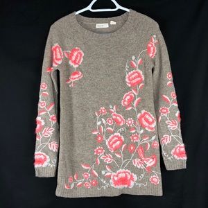 Sleeping on snow Anthropologie woman’s sweater